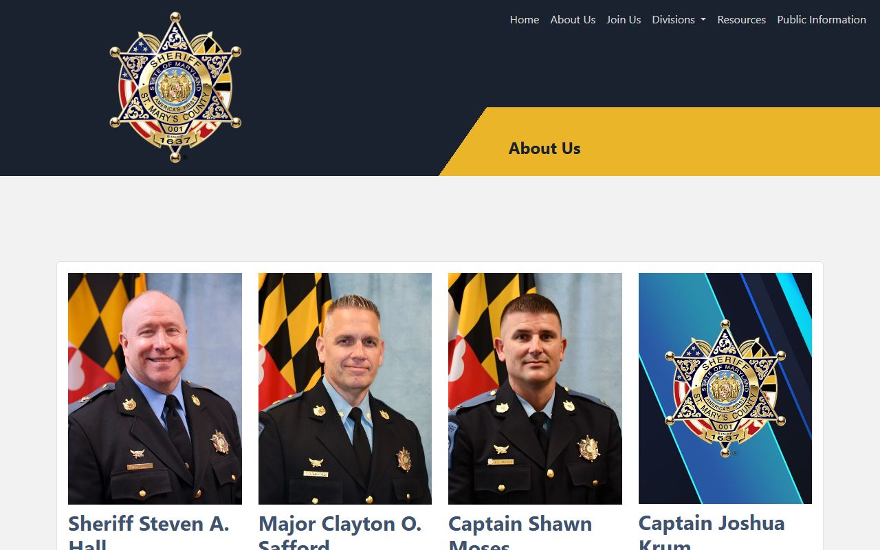 St. Mary's County Sheriff's Office source