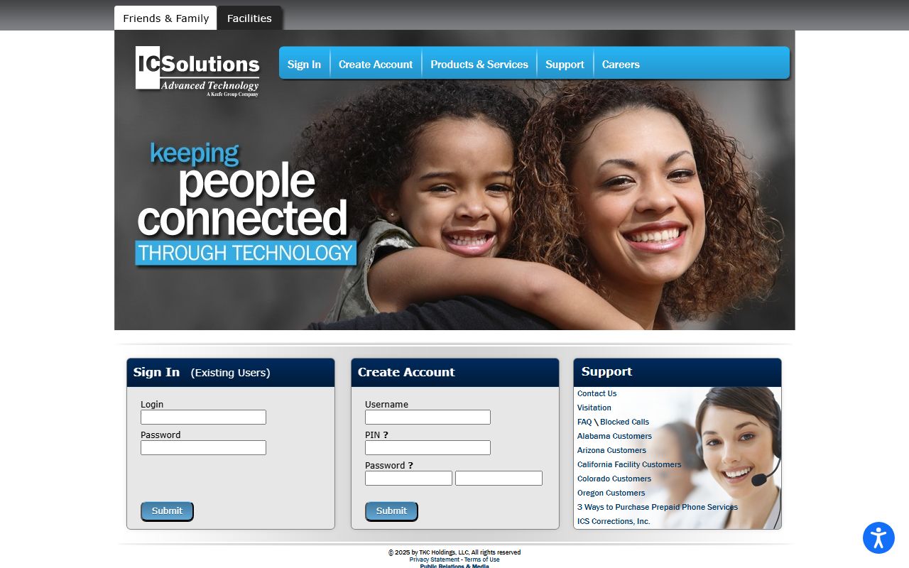 ICSolutions phone and video visitation provider
